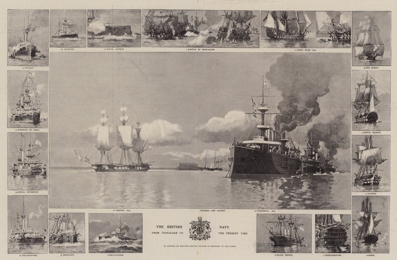 La Marina Britannica, da Trafalgar ai giorni nostri da Eduardo de Martino