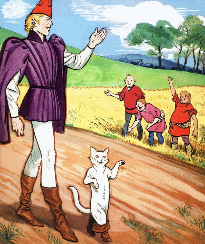 La storia di Puss-in-Boots da Eduardo Teixeira Coelho