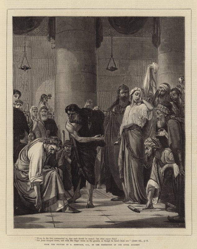 Legge di Mosè da Edward A. Armitage