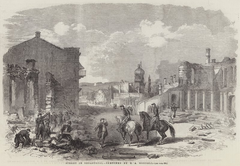 Strada a Sebastopoli da Edward Angelo Goodall