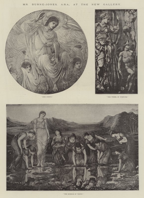 Il signor Burne-Jones, ARA, alla New Gallery da Edward Burne Jones
