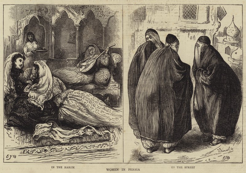 Donne in Persia da Edward Frederick Brewtnall