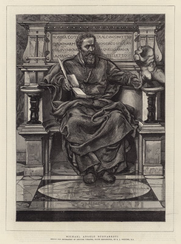 Michelangelo Buonarroti da Edward John Poynter
