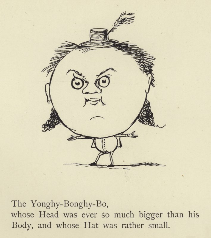 Il Yonghy-Bonghy-Bo da Edward Lear