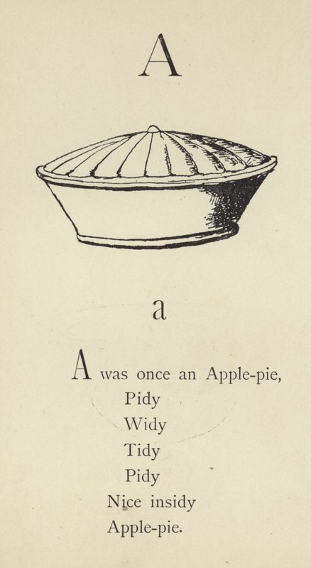 La lettera A da Edward Lear