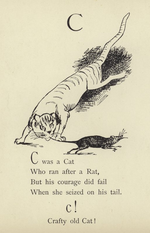 La lettera C da Edward Lear