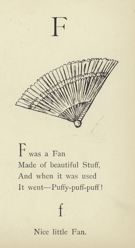 La lettera F da Edward Lear