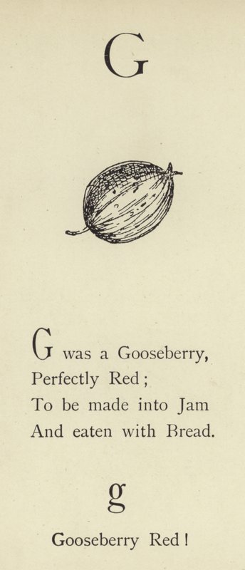 La lettera G da Edward Lear