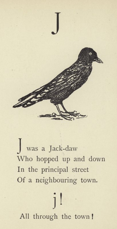 La lettera J da Edward Lear
