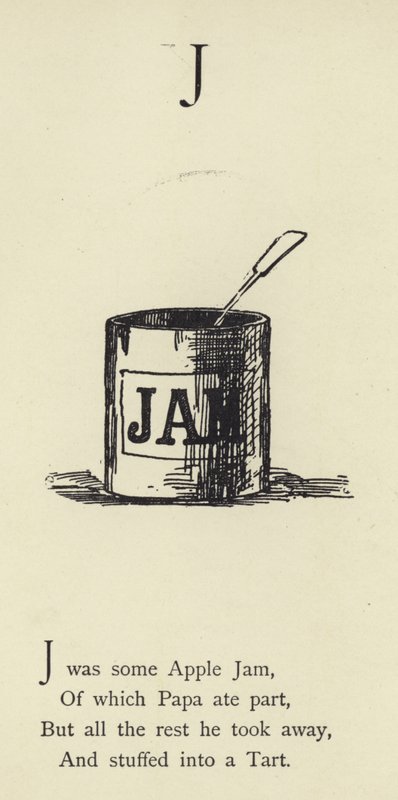 La lettera J da Edward Lear