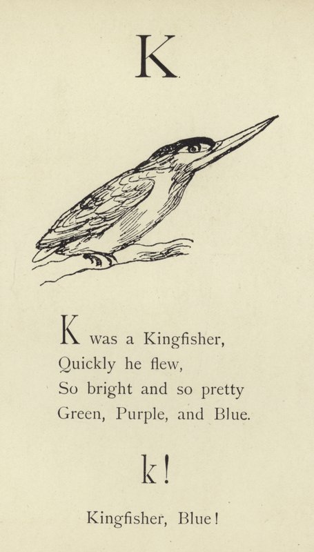 La lettera K da Edward Lear