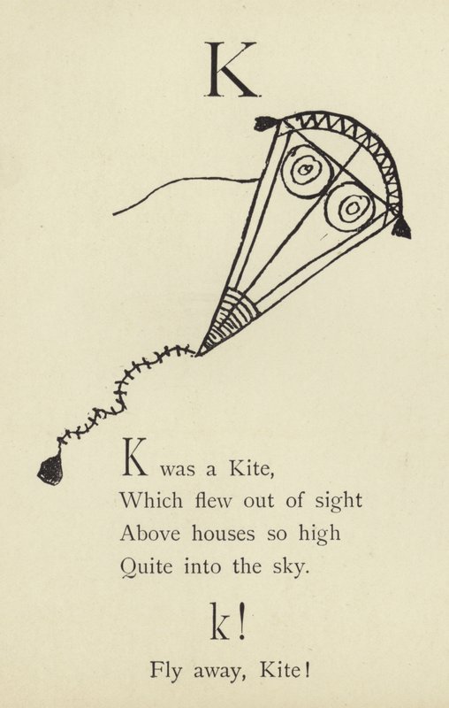 La lettera K da Edward Lear
