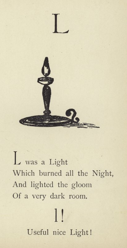 La lettera L da Edward Lear