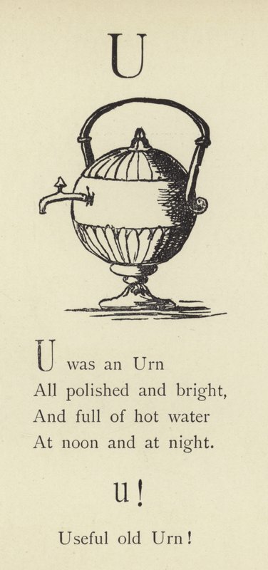 La lettera U da Edward Lear