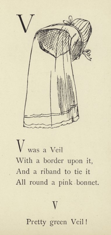 La lettera V da Edward Lear