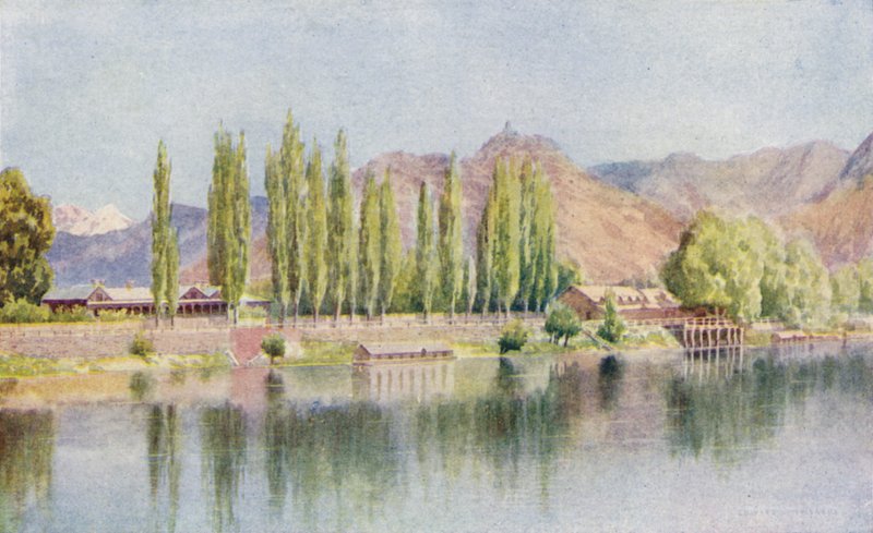 La Residenza e il Club, Srinagar da Edward Mary Joseph Molyneux