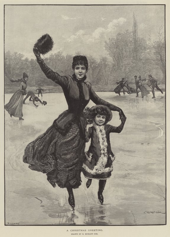 Un saluto di Natale da Edward Morant Cox