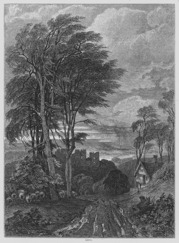 John Milton, Il Penseroso da Edward (after) Duncan
