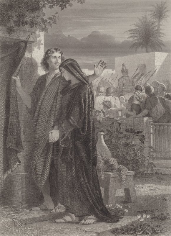 San Giovanni e la madre di Gesù da Edward A. Armitage