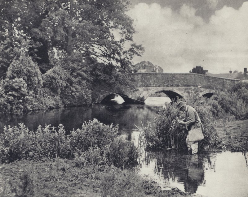 Sopra il ponte della città, Stockbridge da Edward Alfred Barton