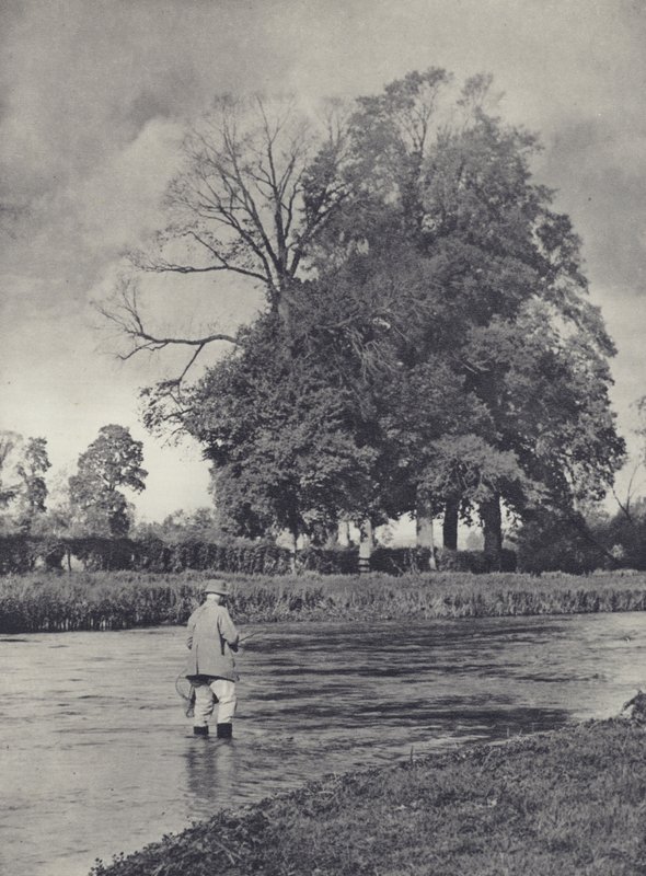 Tempo di temoli sopra Romsey sul Test da Edward Alfred Barton