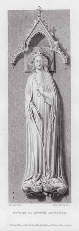 Effigie della Regina Eleonora da Edward Blore