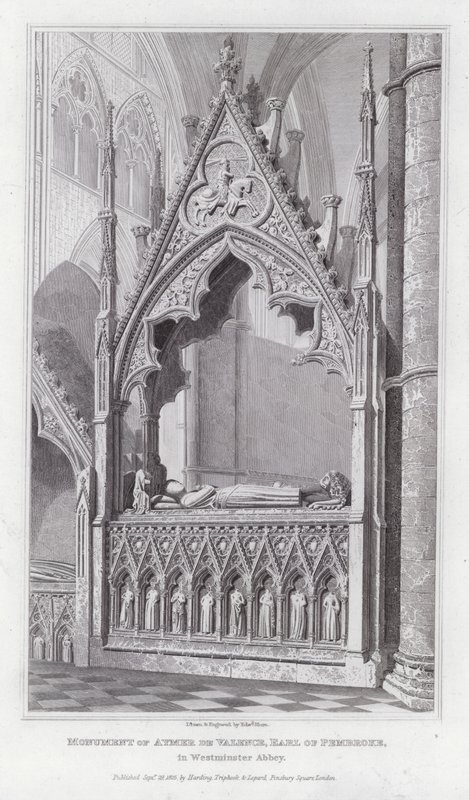 Monumento di Aymer de Valence, conte di Pembroke, nell