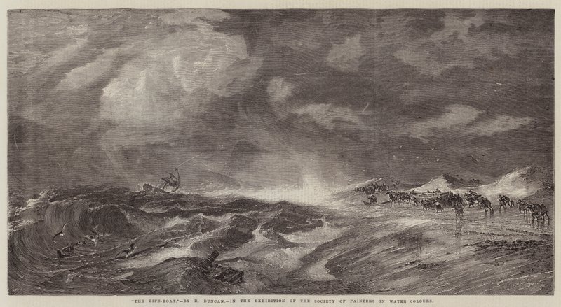 La scialuppa di salvataggio da Edward Duncan