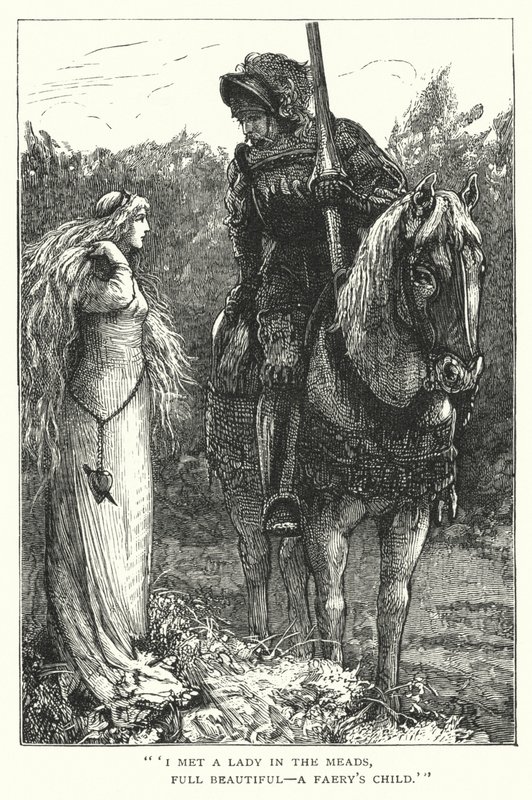 La Belle Dame sans Merci da Edward Frederick (after) Brewtnall