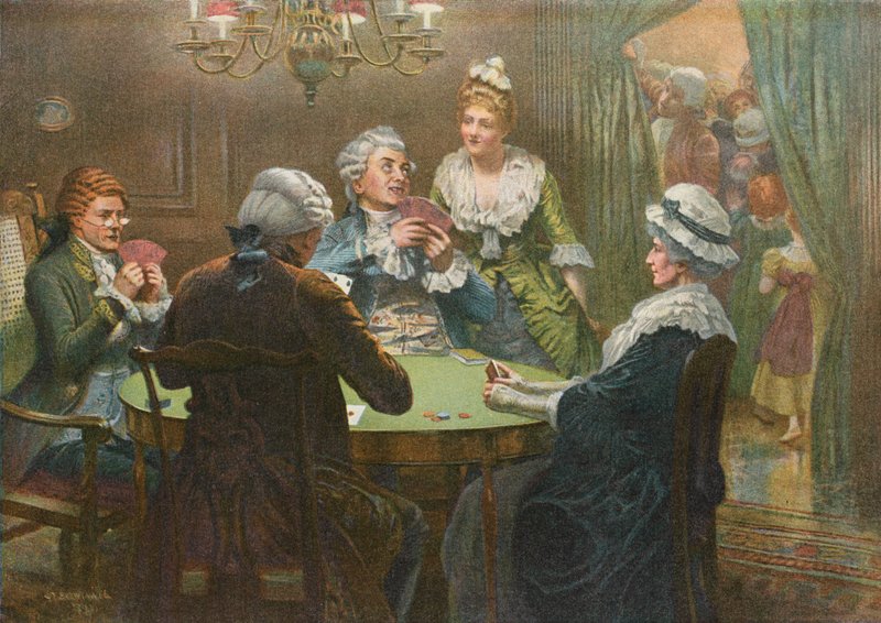 Una Festa di Whist Natalizia - con Giochi di Stagione per le Generazioni Più Giovani da Edward Frederick Brewtnall