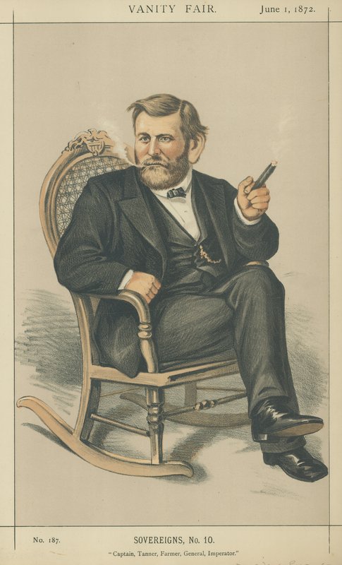 Generale Ulysses S Grant da Edward Frederick Brewtnall