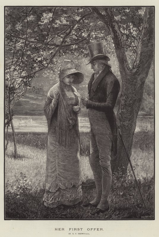 La sua prima offerta da Edward Frederick Brewtnall
