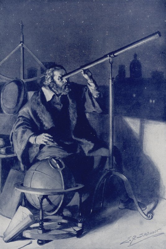 Galileo scopre nuovi mondi da Edward Frederick Skinner