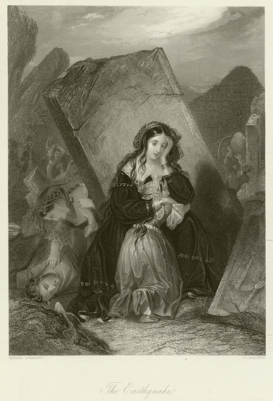 Il Terremoto da Edward Henry Corbould