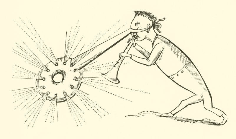Il Dong con il naso luminoso da Edward Lear