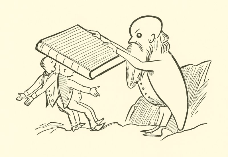 I due vecchi scapoli da Edward Lear