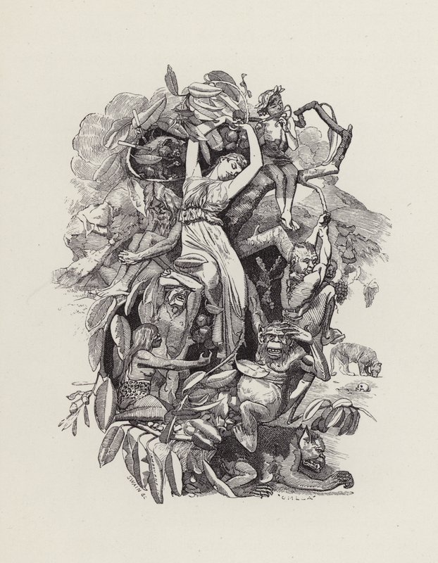 Illustrazione per The Water-Babies di Charles Kingsley da Edward Linley (after) Sambourne