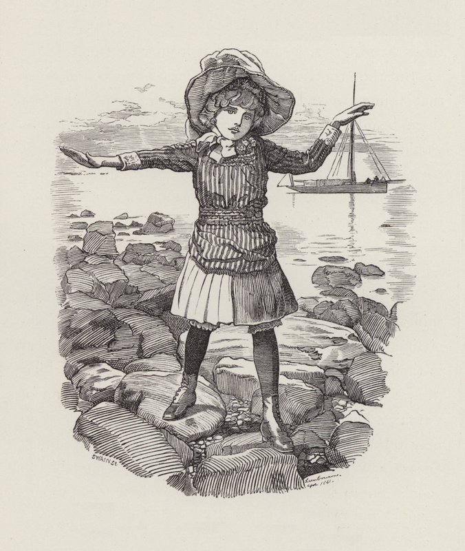 Illustrazione per The Water-Babies di Charles Kingsley da Edward Linley (after) Sambourne