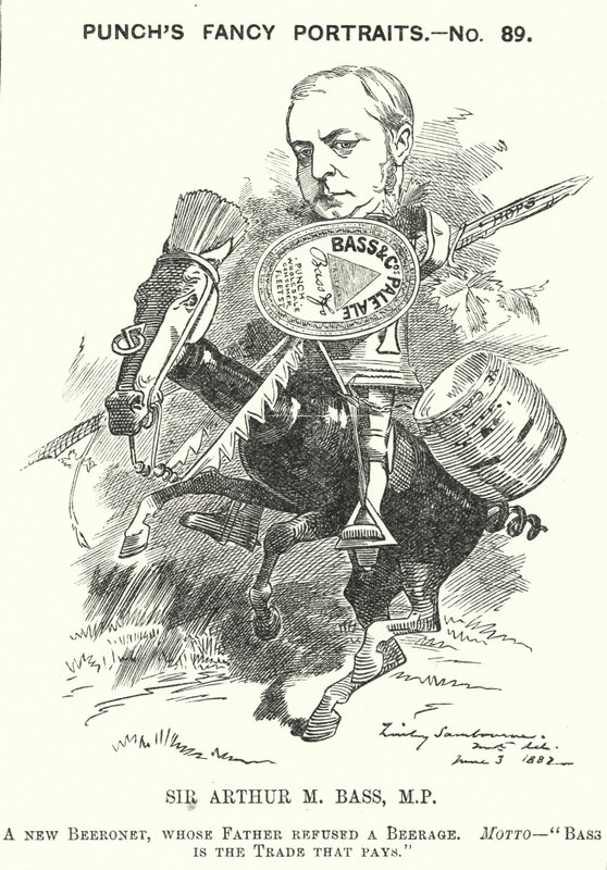 Sir Michael Arthur Bass da Edward Linley (after) Sambourne