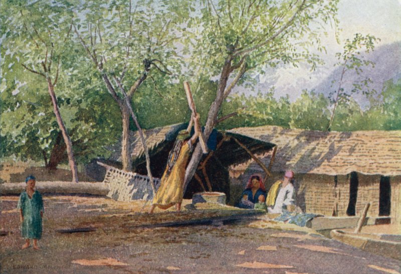 Un barcaiolo e la sua famiglia da Edward Mary Joseph Molyneux