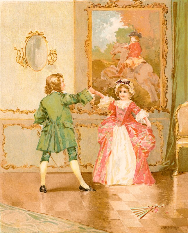 Il minuetto da Edward Percy Moran