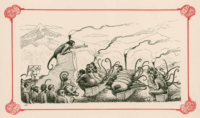 Una lezione notturna su Darwinismo da Edward Tennyson Reed