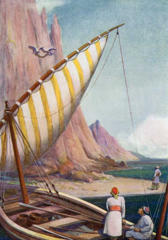 Gli uccelli del cielo vennero, lo afferrarono e lo portarono in cima alla montagna da Edwin Arthur Norbury