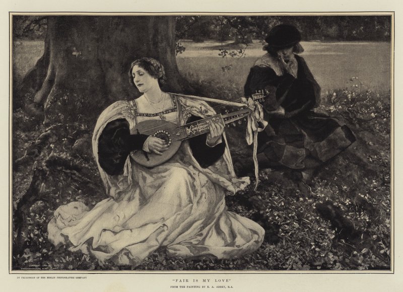 Bella è il mio amore da Edwin Austin Abbey