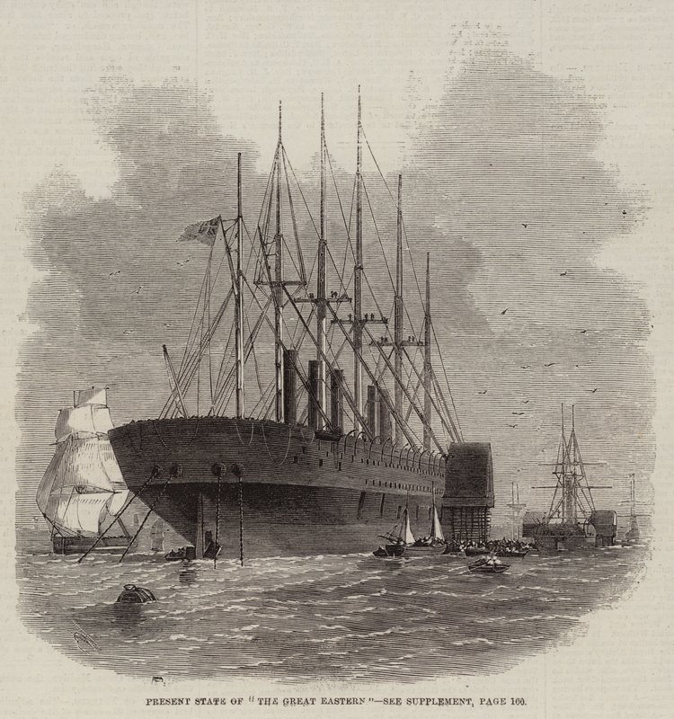 Stato Attuale del Great Eastern da Edwin Weedon