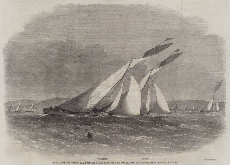 Regata del Royal London Yacht Club, la lotta a Coalhouse Point da Edwin Weedon