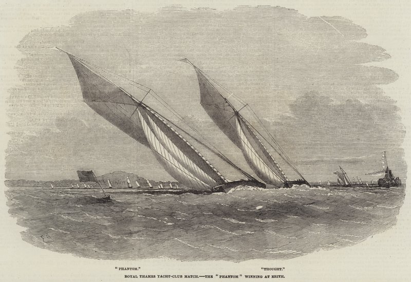 Gara del Royal Thames Yacht-Club, il Phantom vince a Erith da Edwin Weedon
