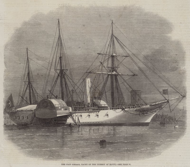 Il Faid Gihaad, Yacht del Viceré d