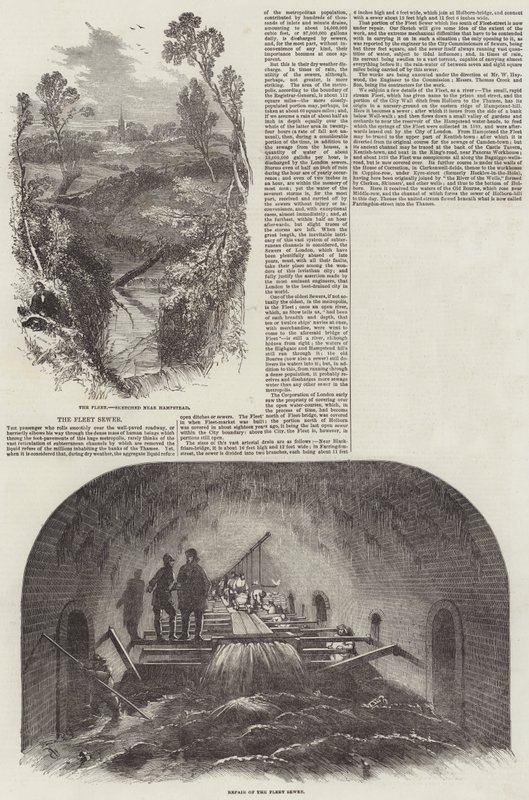 Il Canale della Flotta da Edwin Weedon