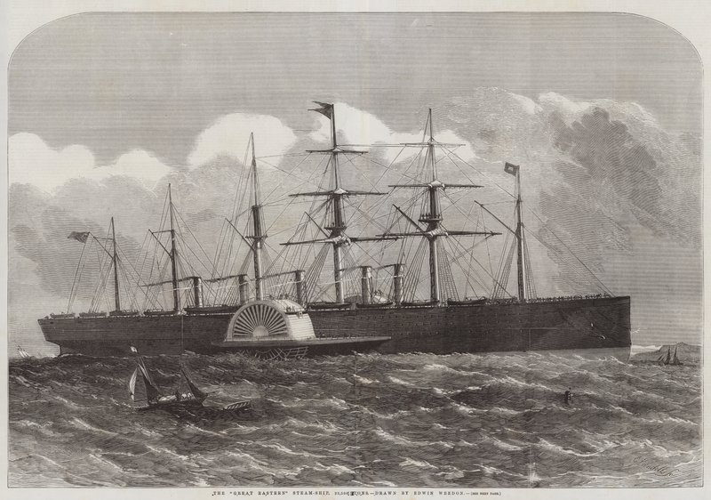 La grande nave a vapore orientale, 22.500 tonnellate da Edwin Weedon